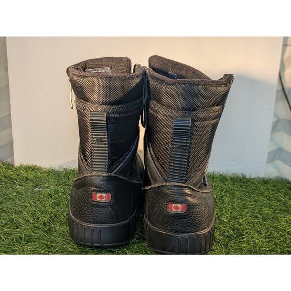 10-10.5 Pajar Men Pearson Black Winter Sneaker Boots Temp Rating -22F Waterproof main image 16